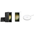 thumbnail image 1 of Bolt Alloy Series Case for Samsung Galaxy S24 Ultra with Glass Screen Protector, Wireless Charger - Stealth Black, 1 of 9