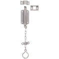 thumbnail image 2 of Zoro Select 4Pe12 Chain Door Bolt – 6 Inch, Zinc Finish, Hand Pull Operation 2 of 6