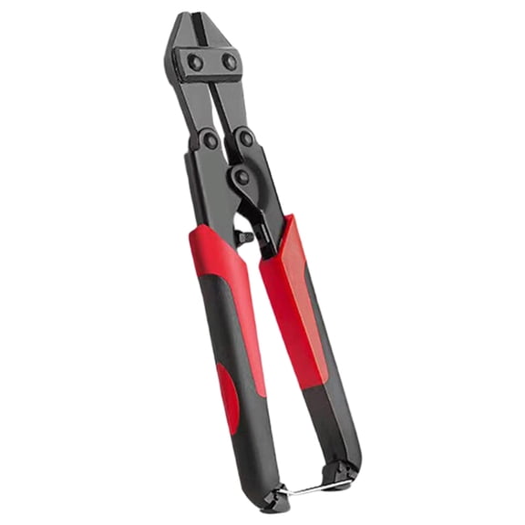 Bolt Cutter 8inch, Spring Loaded Small Wire Cable Cutter Rustproof Coating Comfortable Grip Construction Use