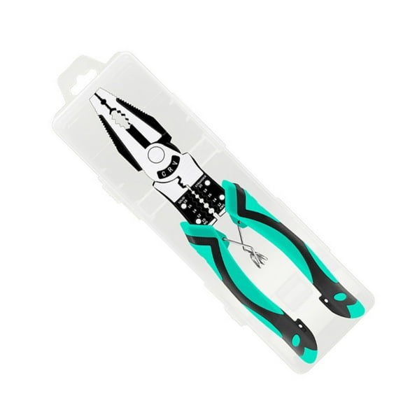 Bolt Cutter 9inch, Spring Loaded Small Heavy Duty Wire Cable Cutter, Snips Clippers with Soft Antislip Handle