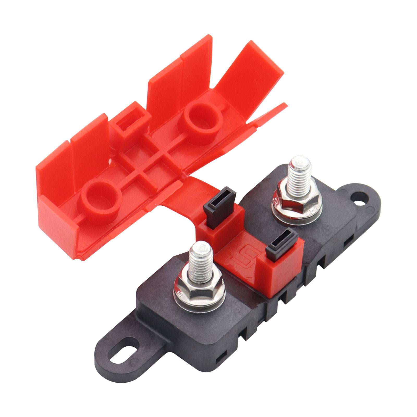 Bolt Down Fuse Screw on Fuse Holder 500A 70V DC Accessories Double Head