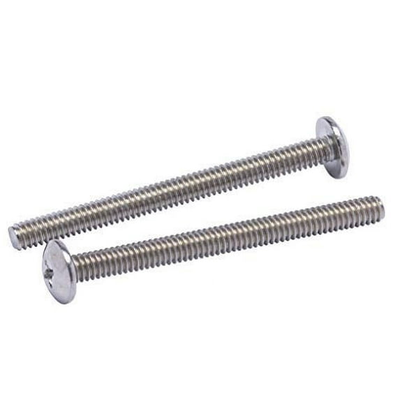 Bolt Dropper 1/4"-20 X 2-1/2" Phillips Truss Head Machine, (25 Pack), Coarse Thread, 18-8 (304) Stainless Steel, Corrosion Resistant