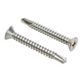 thumbnail image 1 of Bolt Dropper #10 X 1-1/2'' Stainless Flat Head Phillips Self Drilling Screw, (25 pc), 18-8 (304) Stainless Steel Screw by Bolt Dropper, 1 of 5