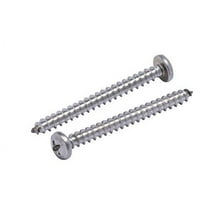 Bolt Dropper #10 X 2 Pan Head Phillips Wood Screw, (25pc), 18-8 (304) Stainless Steel Screws