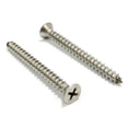 thumbnail image 1 of Bolt Dropper | 10 X 3" Stainless Flat Head Phillips Wood Screw 100 Pc 18-8, 1 of 7