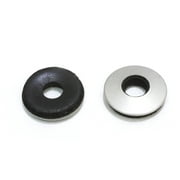 Bolt Dropper #10 x 1/2" OD Stainless Steel EPDM Washers - 100 pcs, Neoprene Bonded Sealing Washers - Washer Seals - Rubber Backed Washers - Leak-Proof Seal, Withstands Wet Environment - Pack of 100