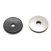 Bolt Dropper 3/8” x 7/8” OD Sealing Washers (50 pcs) - Stainless Steel EPDM Bonded, Neoprene Backed, Corrosion Resistant Load Distributors
