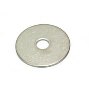 Bolt Dropper 5/16" x 1-1/2" OD Fender Washer, 100 Pack, 18-8 (304) Stainless Steel, Plain Finish Metal Washer
