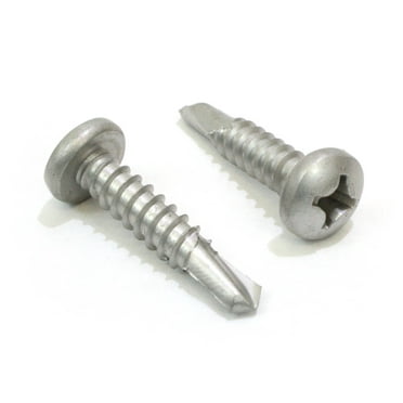 Power Pro One Exterior Flat-Head Multi-Material Screws (#10 x 3") - 10 Pieces