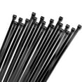 thumbnail image 1 of Bolt Dropper 1000-Piece Set of 8 Inch Black Zip Ties - Heavy Duty, Self-Locking UV-Resistant Nylon Cable Ties for Indoor and Outdoor Use, Ideal for Organizing, Securing, and Bundling Wires and Cables, 1 of 8