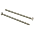 thumbnail image 1 of Bolt Dropper No. 6-32 x 3" Stainless Pan Head Phillips Machine Screw, (25 pc), 18-8 (304) UNC Full Thread, Plain Finish, 1 of 5