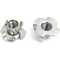 thumbnail image 1 of Bolt Dropper | Stainless T-Nuts 38"-16 Inch 25 Pack Threaded Insert 304 18 | 25, 1 of 10