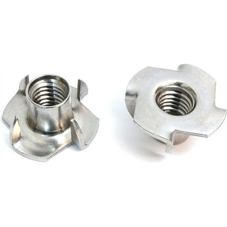 Bolt Dropper | Stainless T-Nuts 38"-16 Inch 25 Pack Threaded Insert 304 18 | 25