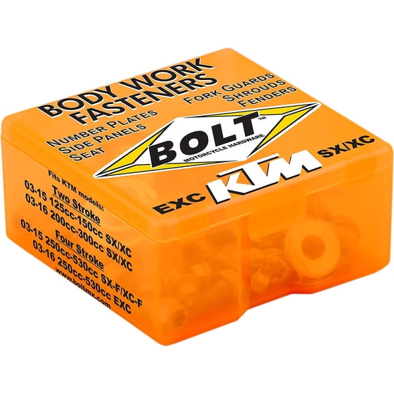 Bolt Full Plastics Fastener Kit For KTM 300 XC 2006-2015