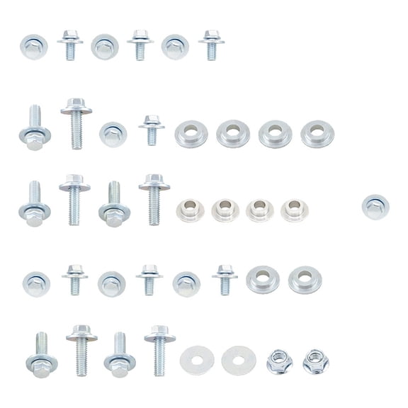 Bolt Full Plastics Fastener Kit For Kawasaki KX100 2001-2009,2011-2013