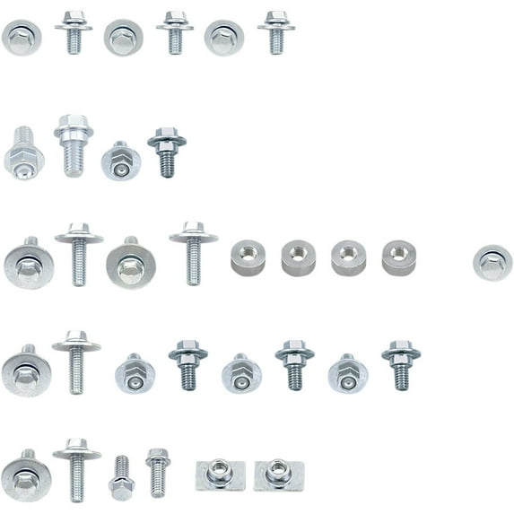 Bolt Full Plastics Fastener Kit For Kawasaki KX250F 2004-2016