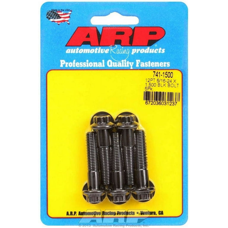 ARP Bolt Kit - 12pt (5) 5/16-24 x 1.500 ARP Bolt Kit - 12pt (5) 5/16-24 x 1.500