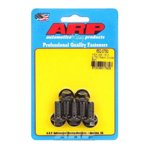 Arp Bolt Kit - 6pt. (5) 3/8-16 x .750