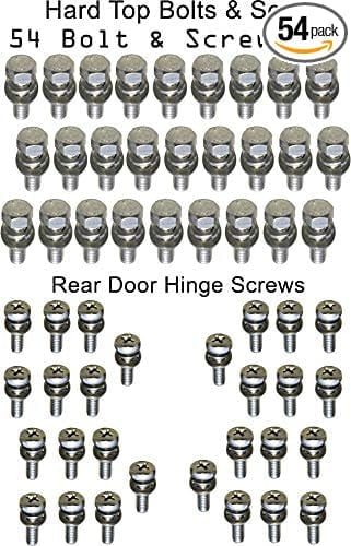 Bolt Kit - Land Cruiser FJ40 Hardtop/Rear Doors - "54 Bolt Kit" - All Stainless Steel