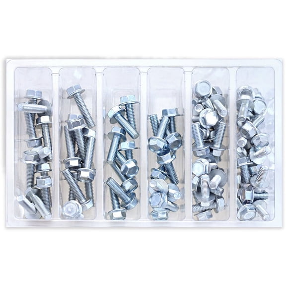 Bolt M6 10mm Hex Flange Bolt Small Service Assortments (SV-M6HEX10)