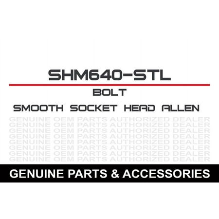 Bolt MC Hardware 024-50640 Smooth Socket Head Allen Bolts - M6 x 1.0 x 40