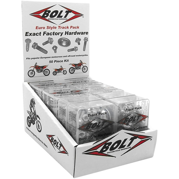 Bolt MC Hardware Euro Style Track Pack 48EUTP