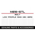 thumbnail image 1 of Bolt MC Hardware Low Profile Dimpled 10mm Hex Head Flange Bolts M8 x 1.25 x 16, 1 of 2