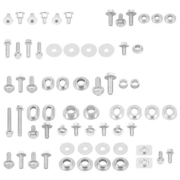 Bolt Mc Hardware YAM-1400024 Full Plastic Fastener Kit