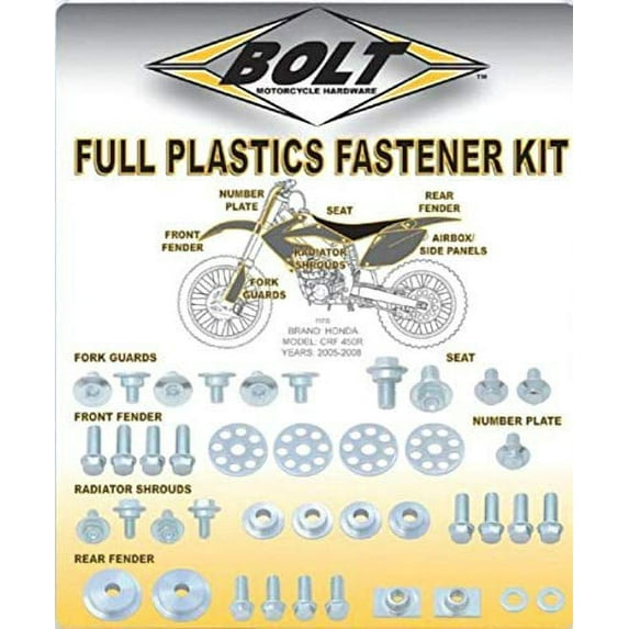 Bolt MC Hardware YAM-1800004 Full Plastic Fastener Kit