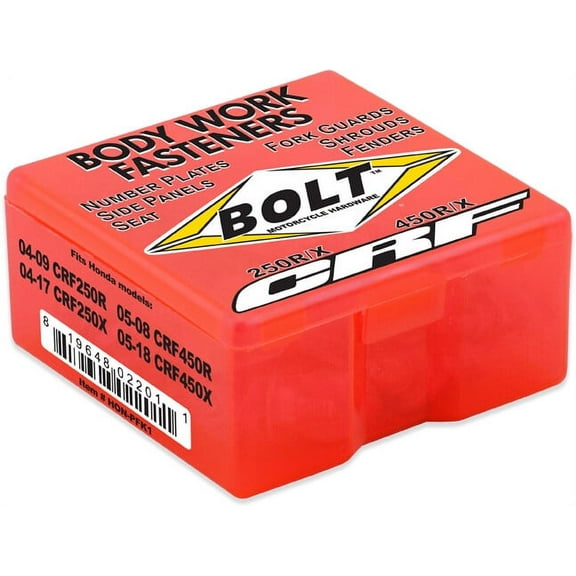 Bolt Mc Hardware HON-PFK1 Full Plastic Fastener Kit