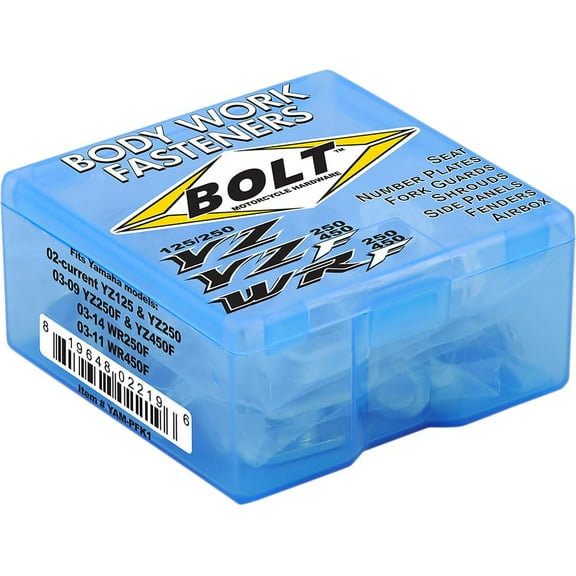 Bolt Mc Hardware YAM-PFK1 Full Plastic Fastener Kit