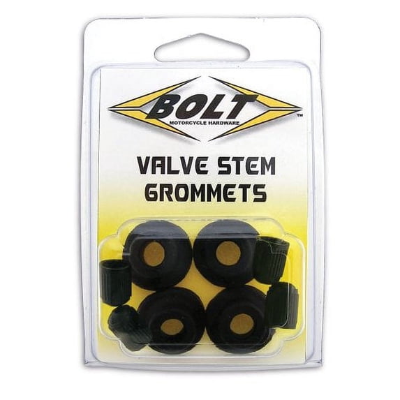 Bolt Motorcycle Hardware (2007-GRM) Valve Stem Grommet and Cap