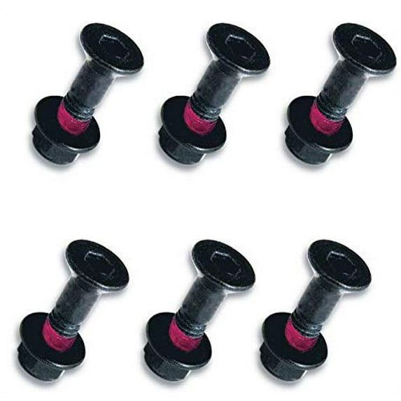 Bolt Motorcycle Hardware (2008-HS.B) Black Hub-Savers Sprocket Fastener