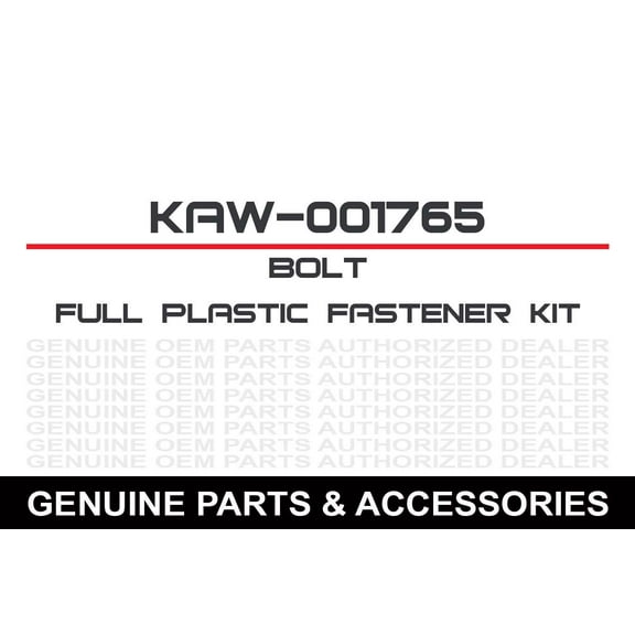 Bolt Motorcycle Hardware, Inc Body Work Fastener Kit Kaw Kaw-001765