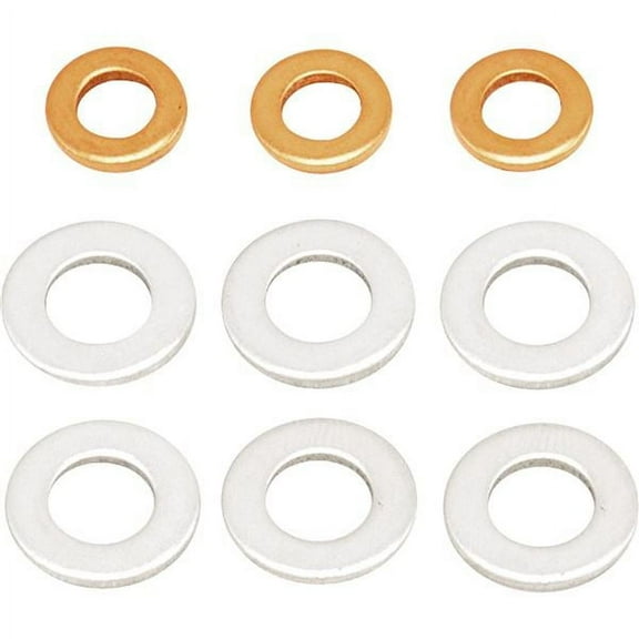 Bolt Motorcycle Hardware, Inc Cpr/Alm Drain Plug Washers-Hon Dpwm6.M8-H