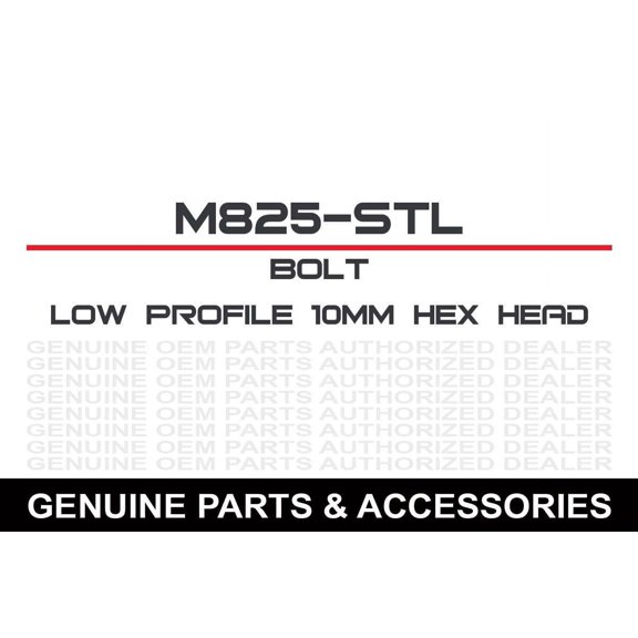Bolt Motorcycle Hardware, Inc Hex Flng Bolt 8X1.25X25Mm 10Pk 024-20825