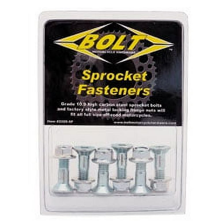 Bolt Motorcycle Hardware, Inc Hub-Savers Japanese Slver-6/Pk