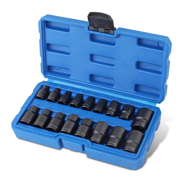Bolt Nut Driver Bit 1/2inch 3/8inch Drive Hexagonal Shank Wrench Socket Screw Driver Set for Power Tool
