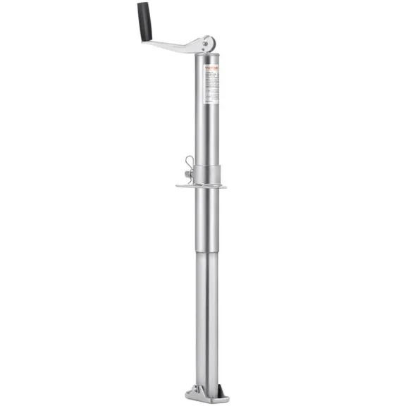 Bolt-On A Frame Trailer Jack with 2000 lbs Capacity and 14.2 Inch Travel for Easy Towing and Support