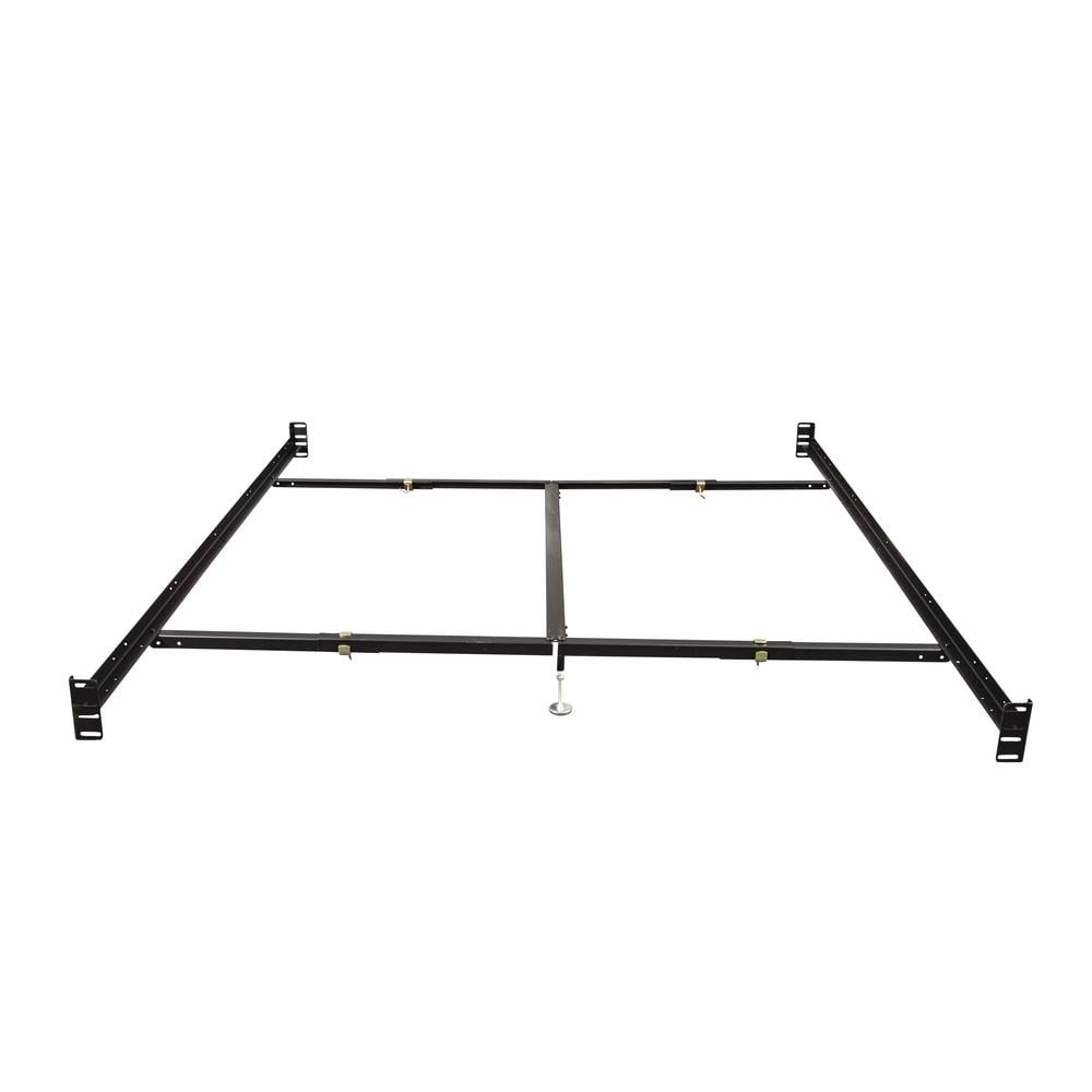 Bolt On Bed Rails Queen Eastern King with center support and 2 Glides