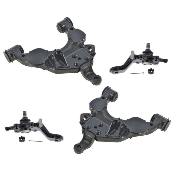 Bolt-On Front Left & Right Lower Control Arms & Ball Joints Set for 2000-2003 for Toyota for Tundra & for Sequoia - K90262, K90263, X50CA7206, X50CA7205, RK640434, RK640435
