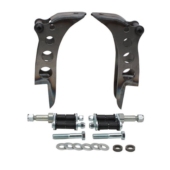 Bolt-On Stainless Steel Universal Shock-Headlight-Shackle Mount Kit