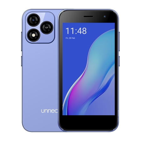 Bolt One | Dual SIM | Unlocked Smartphone | Android 14 (Go Edition) | 2 Day Battery | 5.0” FWVGA Display | 2GB RAM | 32GB Storage | 5MP Camera | Blue