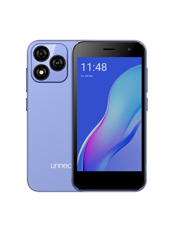 Bolt One | Dual SIM | Unlocked Smartphone | Android 14 (Go Edition) | 2 Day Battery | 5.0 FWVGA Display | 2GB RAM | 32GB Storage | 5MP Camera | Blue