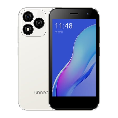 Bolt One | Dual SIM | Unlocked Smartphone | Android 14 (Go Edition) | 2 Day Battery | 5.0” FWVGA Display | 2GB RAM | 32GB Storage | 5MP Camera | Lunar White
