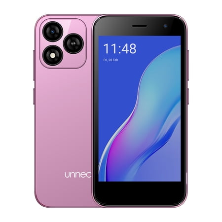 Bolt One | Dual SIM | Unlocked Smartphone | Android 14 (Go Edition) | 2 Day Battery | 5.0” FWVGA Display | 2GB RAM | 32GB Storage | 5MP Camera | Pink