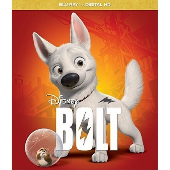 Pre-Owned Bolt Starring John Travolta, Miley Cyrus, Susie Essman Blu-ray Comedy Adventure 2 Discs, English