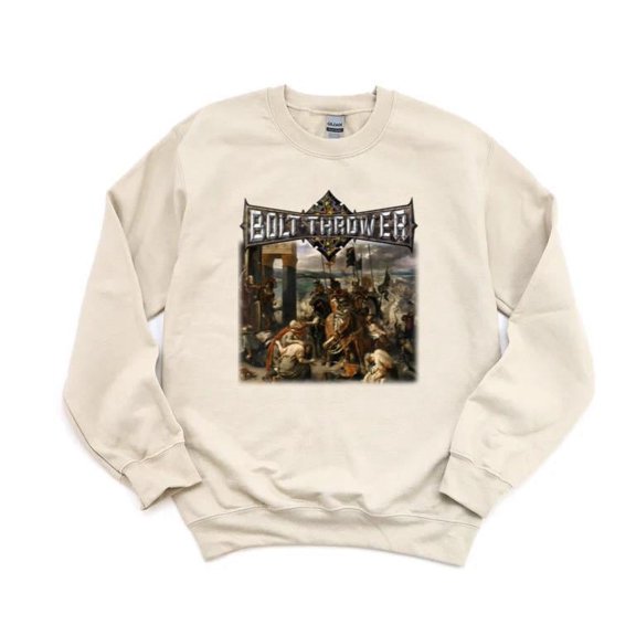 Bolt Thrower The IVth Crusade Vintage Retro Death Metal Music Band Album SweatShirt Unisex, up to 5XL