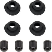 Bolt Valve Stem Rubbe Grommet & Cap Set 4-Pack 2007-GRM