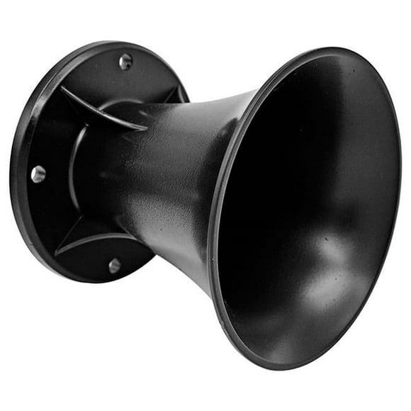 Bolt-on Flush Mount High Frequency Horn Speaker, Black
